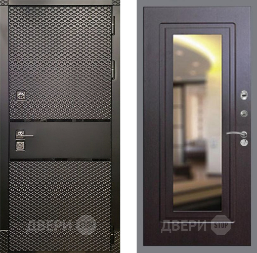 Дверь Рекс (REX) 15 Черный Кварц FLZ-120 Венге в Раменском
