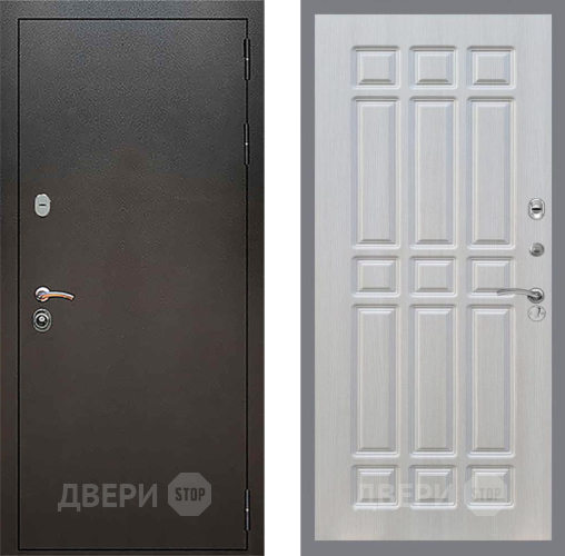 Дверь Рекс (REX) 5 Серебро Антик FL-33 Лиственница беж в Раменском