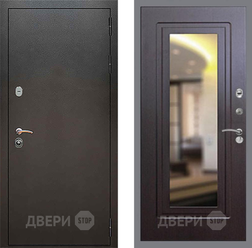Дверь Рекс (REX) 5 Серебро Антик FLZ-120 Венге в Раменском