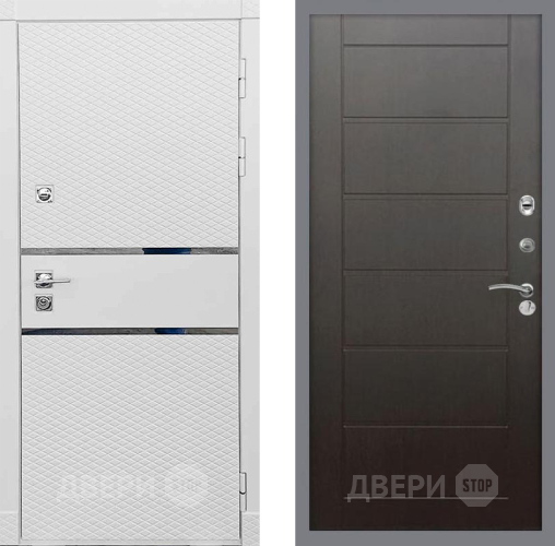 Дверь Рекс (REX) 15 Силк Сноу Сити Венге в Раменском
