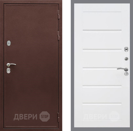 Дверь Рекс (REX) 5А Сити Белый ясень в Раменском