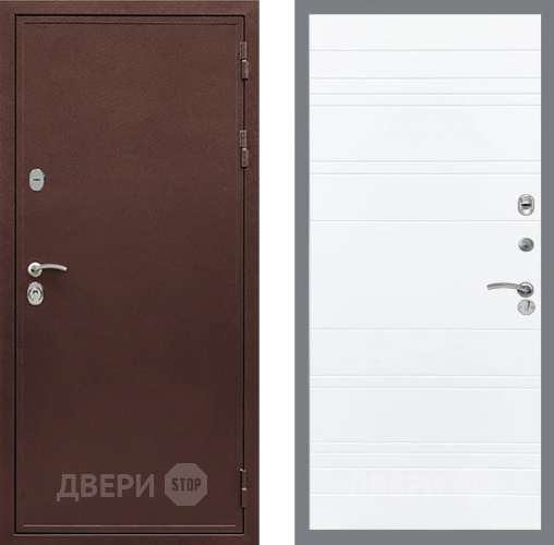 Дверь Рекс (REX) 5А Line Силк Сноу в Раменском