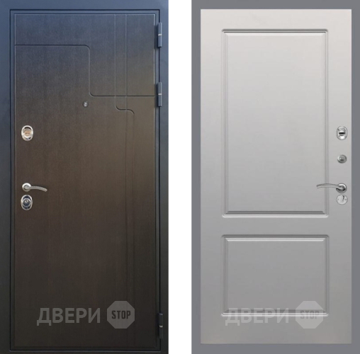 Входная металлическая Дверь Рекс (REX) Премиум-246 FL-117 Грей софт в Раменском
