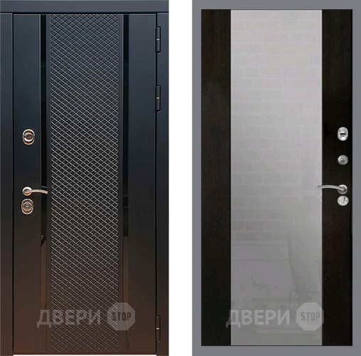 Входная металлическая Дверь Рекс (REX) 25 СБ-16 Зеркало Венге в Раменском
