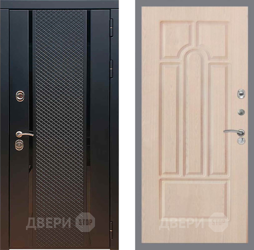 Входная металлическая Дверь Рекс (REX) 25 FL-58 Беленый дуб в Раменском