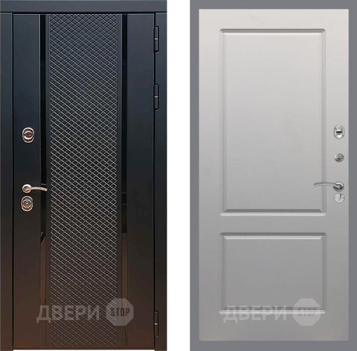 Входная металлическая Дверь Рекс (REX) 25 FL-117 Грей софт в Раменском