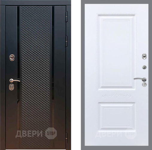 Дверь Рекс (REX) 25 Смальта Силк Сноу в Раменском