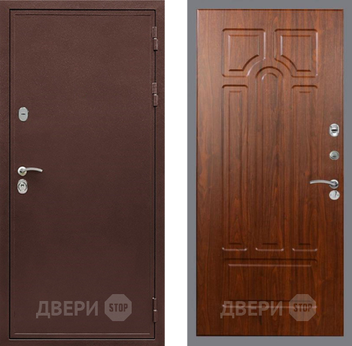 Входная металлическая Дверь Рекс (REX) 5 металл 3 мм FL-58 Морёная берёза в Раменском