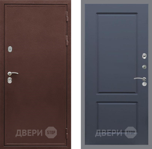 Дверь Рекс (REX) 5 металл 3 мм FL-117 Силк титан в Раменском