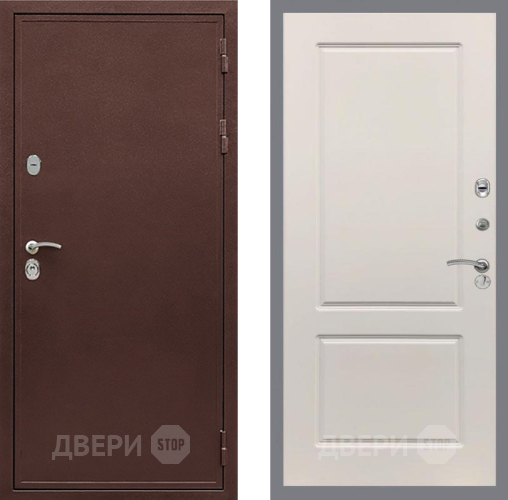 Входная металлическая Дверь Рекс (REX) 5 металл 3 мм FL-117 Шампань в Раменском